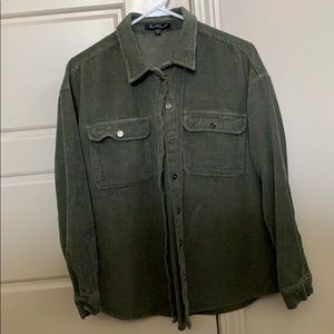 Velvet Heart Corduroy Button Up